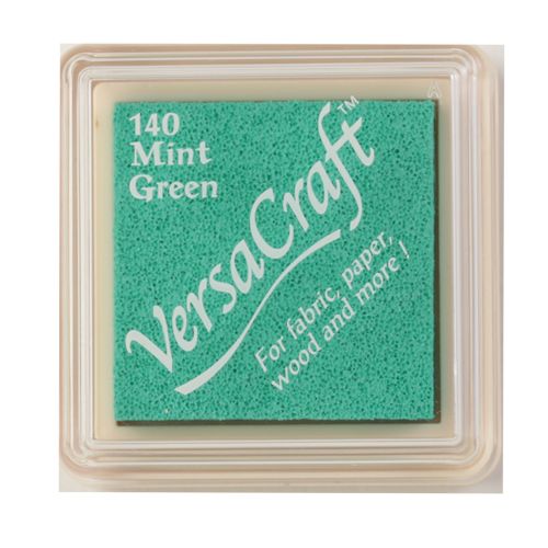 VersaCraft, Mint Green - Тампон с мастило за дърво, текстил, картон и др.