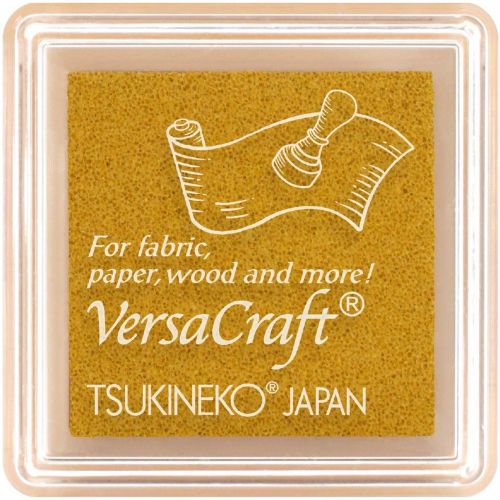 VersaCraft, Mustard Yellow - Тампон с мастило за дърво, текстил, картон и др.