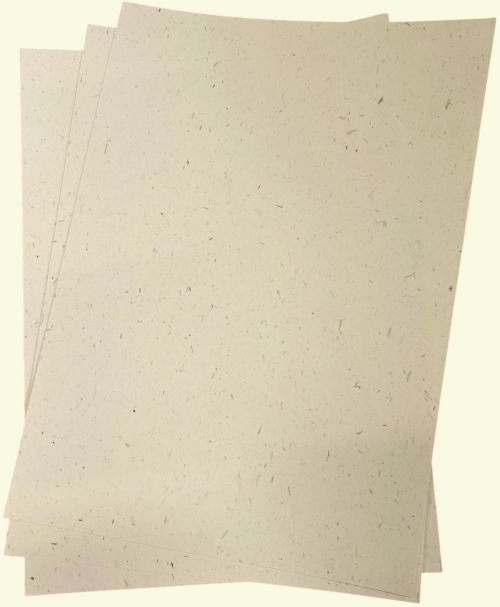 Еко картон "LILY FLOWER"  240г  А4 /10 листа - Слонова кост