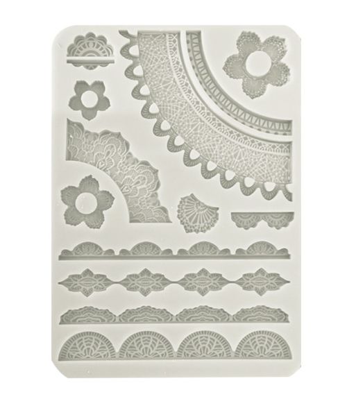 Silicon mold A5 - Greek borders