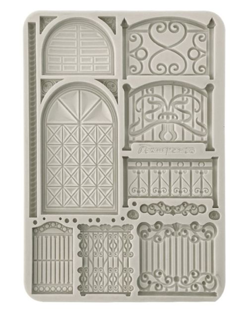 Silicon mold A5 - Fence and door