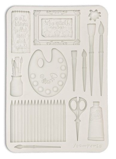 Silicon mould A5 -  Daisy  Creative Art - Силиконова форма за моделиране молд