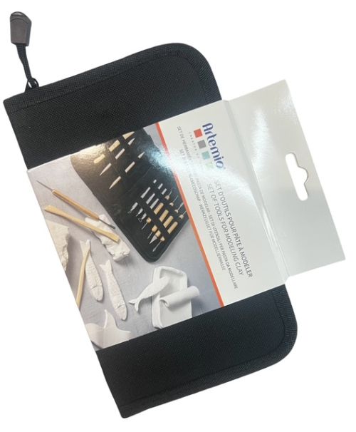 Комплект инструменти за моделиране на глина и моделин