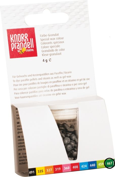 Оцветител за восък и свещи KNORR prandell  4гр. - Зелен 