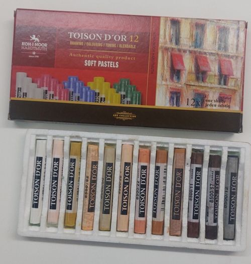 TOISON D'OR SOFT PASTELS 12 PORTRAIT