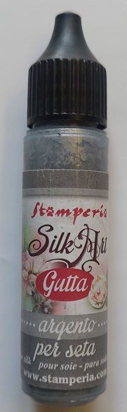 SILK ART Gutta METALLIC AMETIST - SILVER