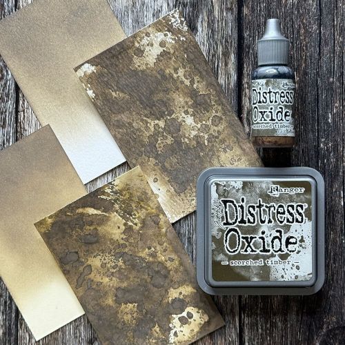 DISTRESS OXIDE тампон - Scorched Timber