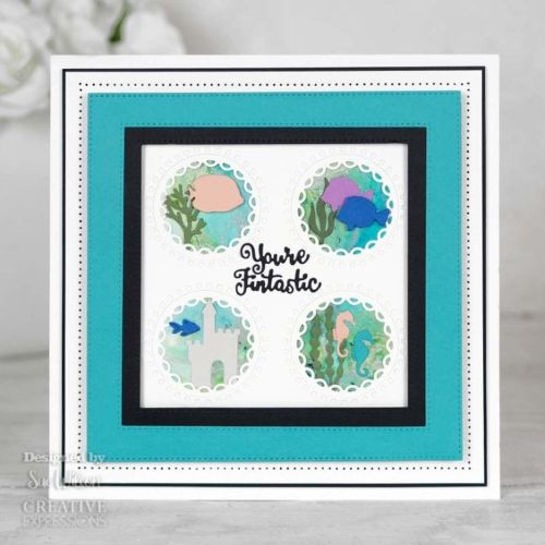 Sue Wilson Craft Die Squares Collection Circle Aperture