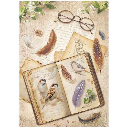 STAMPERIA - All Around book - Оризова декупажна хартия A4