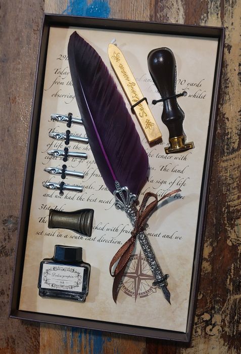 COLUMBUS - Venetian Calligraphy set 