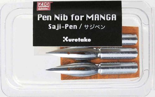 MANGA NIBS * JAPAN - Професионални Японски пера за МАНГА # Saji-Pen