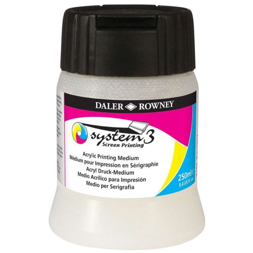Принт медиум на Акрилни Бои : System3 Acrylic Printing Medium 250 гр.