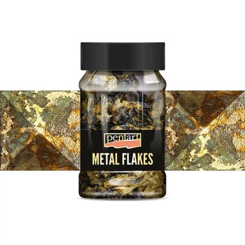 PENTART - Metal flakes M2