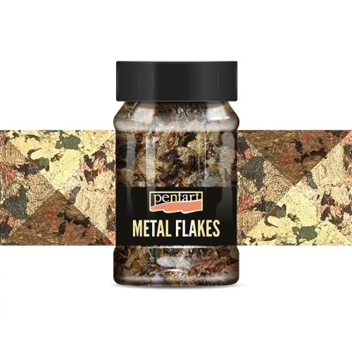 PENTART - Metal flakes M10