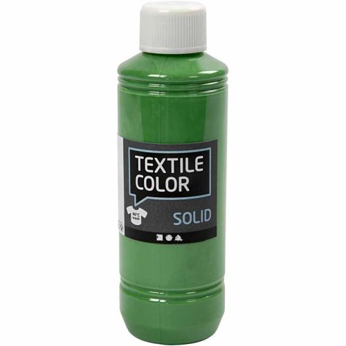 Textile Solid Opaque Fabric Paint (Creativ Company) – 250 ml -  Green