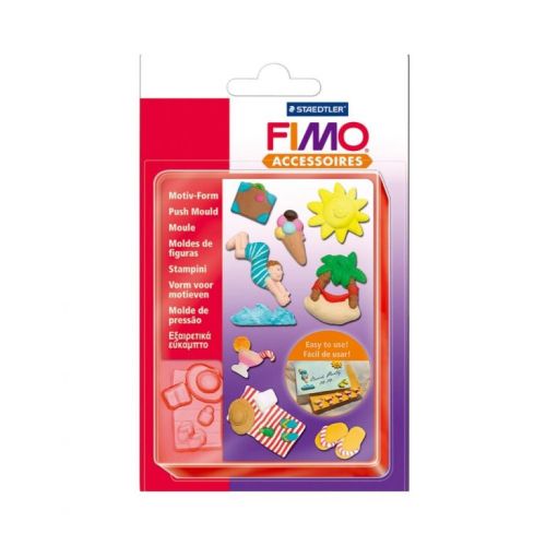 FIMO Push Mould Beach day 