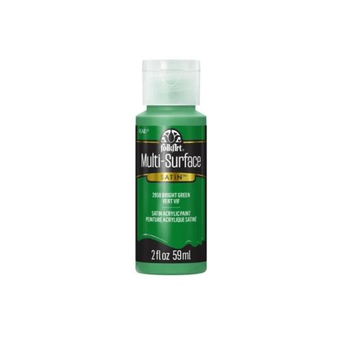 Multi-Surface Satin Acrylic Paints - Bright Green
