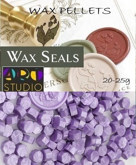 ART STUDIO WAX PELLETS - TURQUOISE PEARL