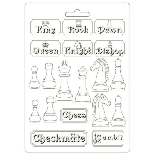 Soft Mould A4 - Alice chessboard