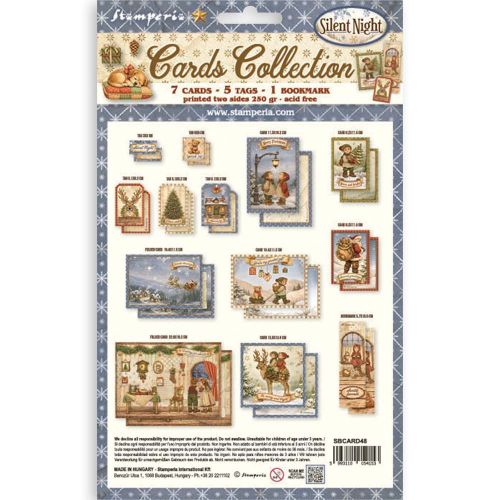 STAMPERIA, Cards Collection, Silent Night