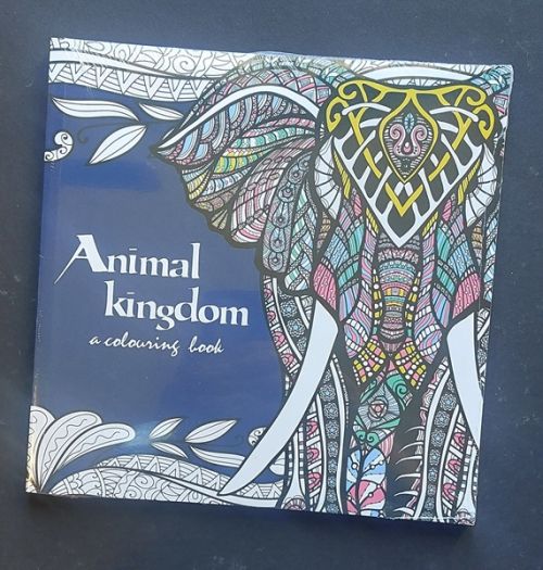 Книжка за оцветяване АНТИСТРЕС  ANIMAL KINGDOM ELEPHANT