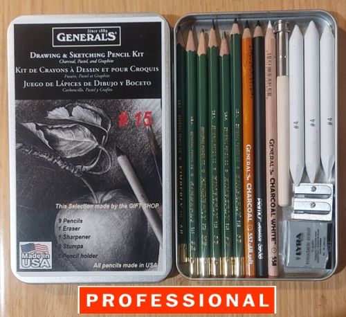 Комплект за графика и дизайн GENERALS DRAWING & SKETCHING PENCIL KIT USA