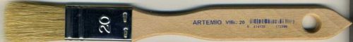 ARTEMIO BRUSH №20 - Четка за лакове, лепила, устойчив естествен косъм 2 см.