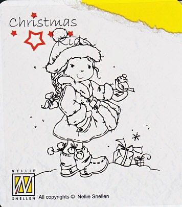Nellie Snellen, Christmas kids  - Дизайн прозрачен печат