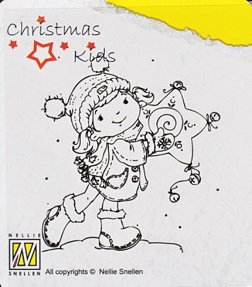 Nellie Snellen, Christmas kids  - Дизайн прозрачен печат